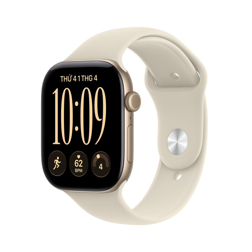 Apple Watch Series 12 5G 46mm Viền Nhôm Dây Cao Su - 1 đổi 1 12 tháng-62546