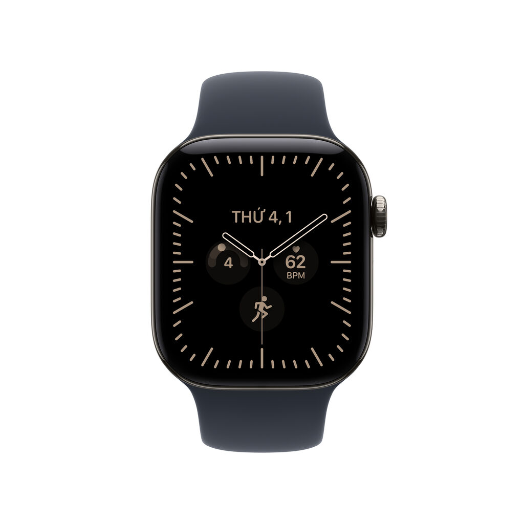 Apple Watch Series 12 5G 42mm Viền Titan Dây Cao Su - 1 đổi 1 12 tháng-62832