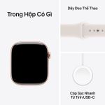 Apple Watch Series 11 5G 46mm Viền Nhôm Dây Cao Su - Bảo hành 1 đổi 1 12 tháng-57124