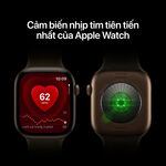 Apple Watch Series 12 5G 46mm Viền Nhôm Dây Cao Su - 1 đổi 1 12 tháng-62548