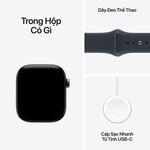 Apple Watch Series 12 5G 42mm Viền Titan Dây Cao Su - 1 đổi 1 12 tháng-62838